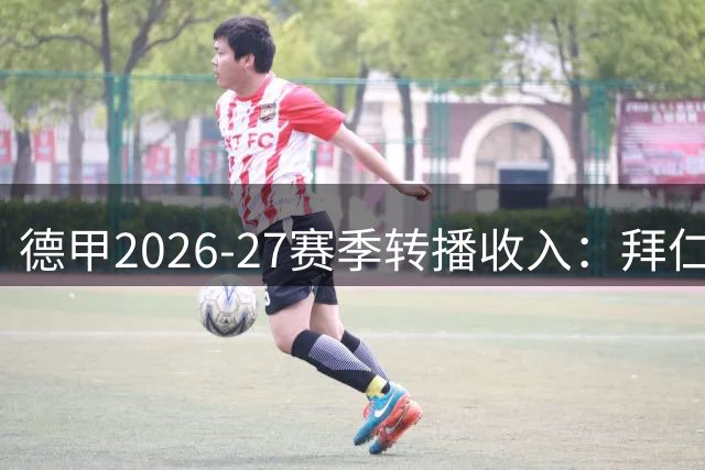 德甲2026-27赛季转播收入：拜仁领跑，埃尔沃斯贝格垫底